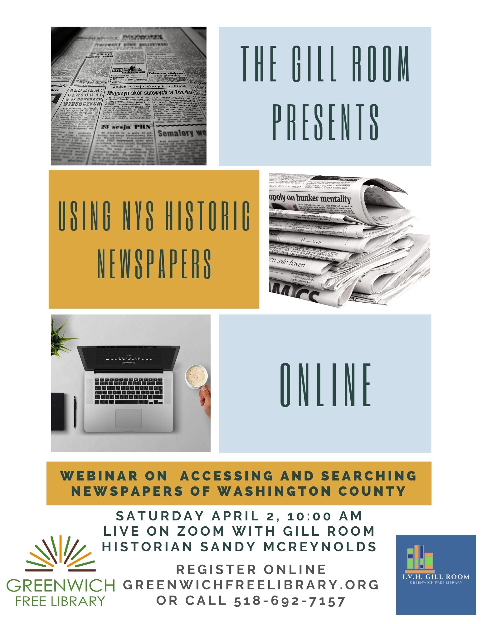 Gill Room Webinar
